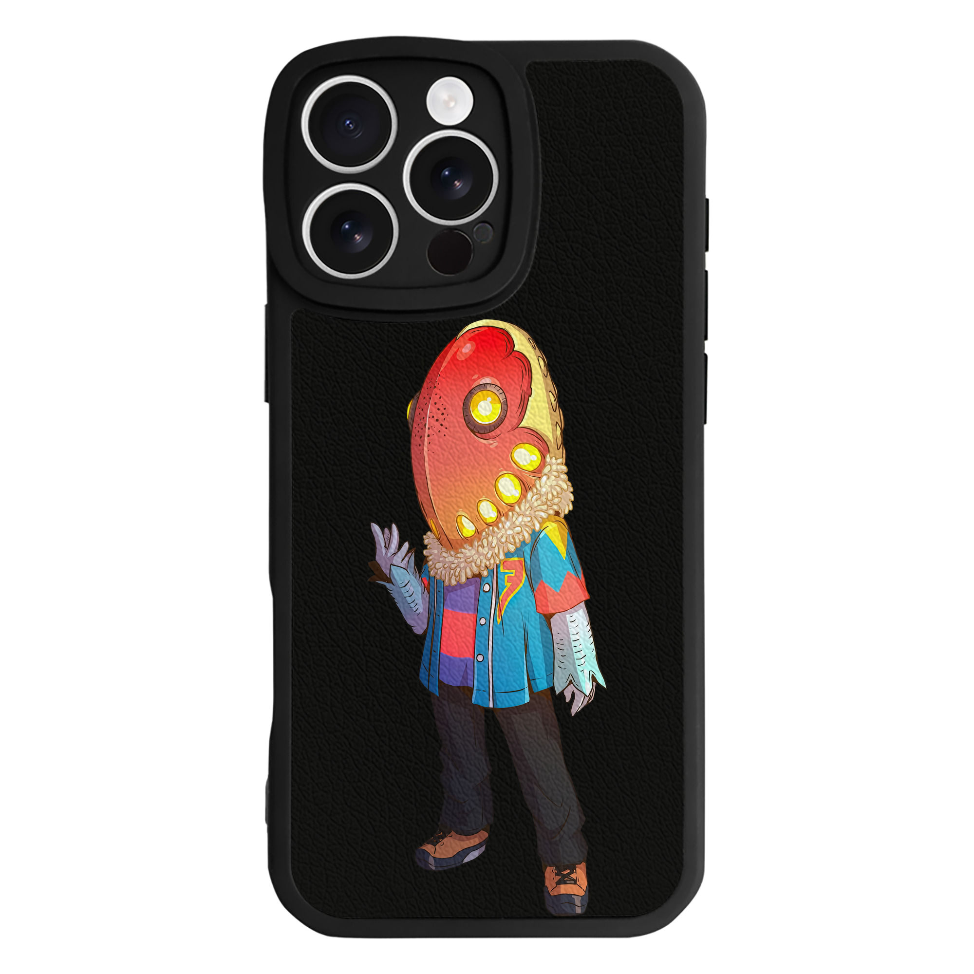 （画像用） ウルトラマン Ultraman 【iPhone 16シリーズ対応】シリコンスマホケース（レザー調） 材質：シリコン